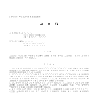 고소장 (부동산강제집행효용침해죄) 고소장 (부동산강제집행효용침해죄)